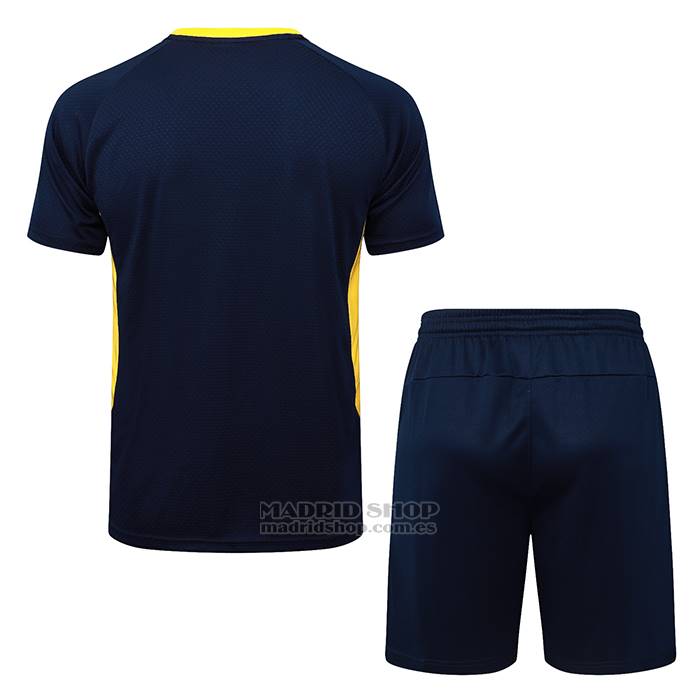 Chandal del Santos Manga Corta 2025-2026 Azul - Pantalon Corto